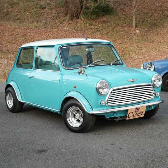 ローバーミニ97yMTサーフブルー - キャメルオート