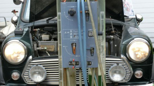 水路洗浄,ローバーミニ,クラシックミニ,キャメルオート,東京都,八王子