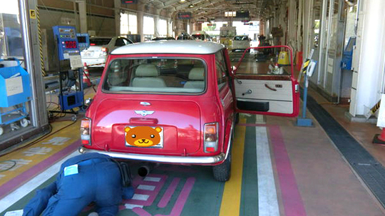 ミニ,公認,車検,ローバーミニ,クラシックミニ,キャメルオート,東京都,八王子
